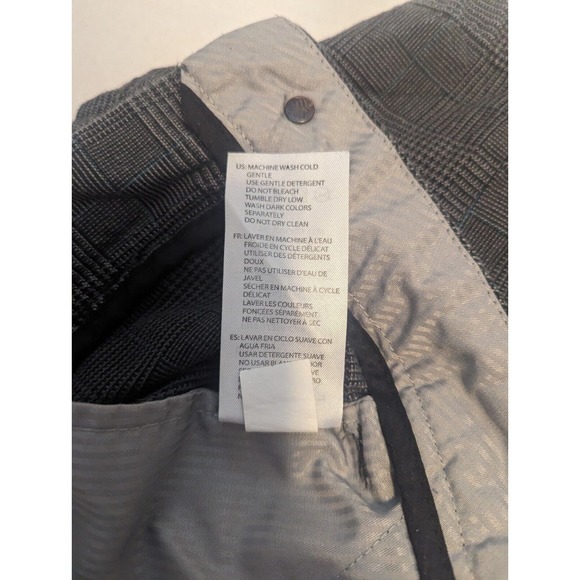 Fox Shorts Heritage Men's 30 Gray Check Casual Chino W/ Subtle Blue PinStripe - Picture 8 of 9